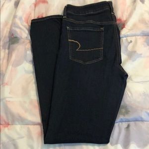 American Eagle dark wash jeggings